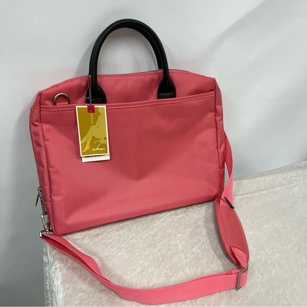 Sumdex she rules nylon laptop bag w/strap